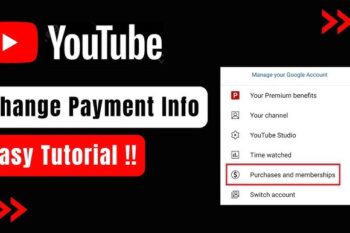 YouTube TV Payment Method